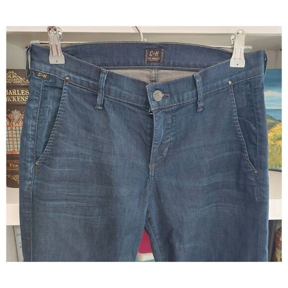 Citizens of Humanity Women's Size 26 Cropped Dark Wash jeans - Picture 4 of 7